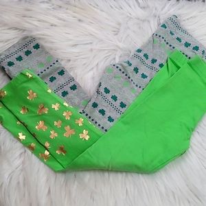 Lot of 2 girls leggings pants- size 4T